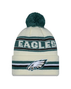 NFL Knit Hat Pom White Classic Eagles