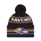 NFL Knit Hat Pom Classic Ravens