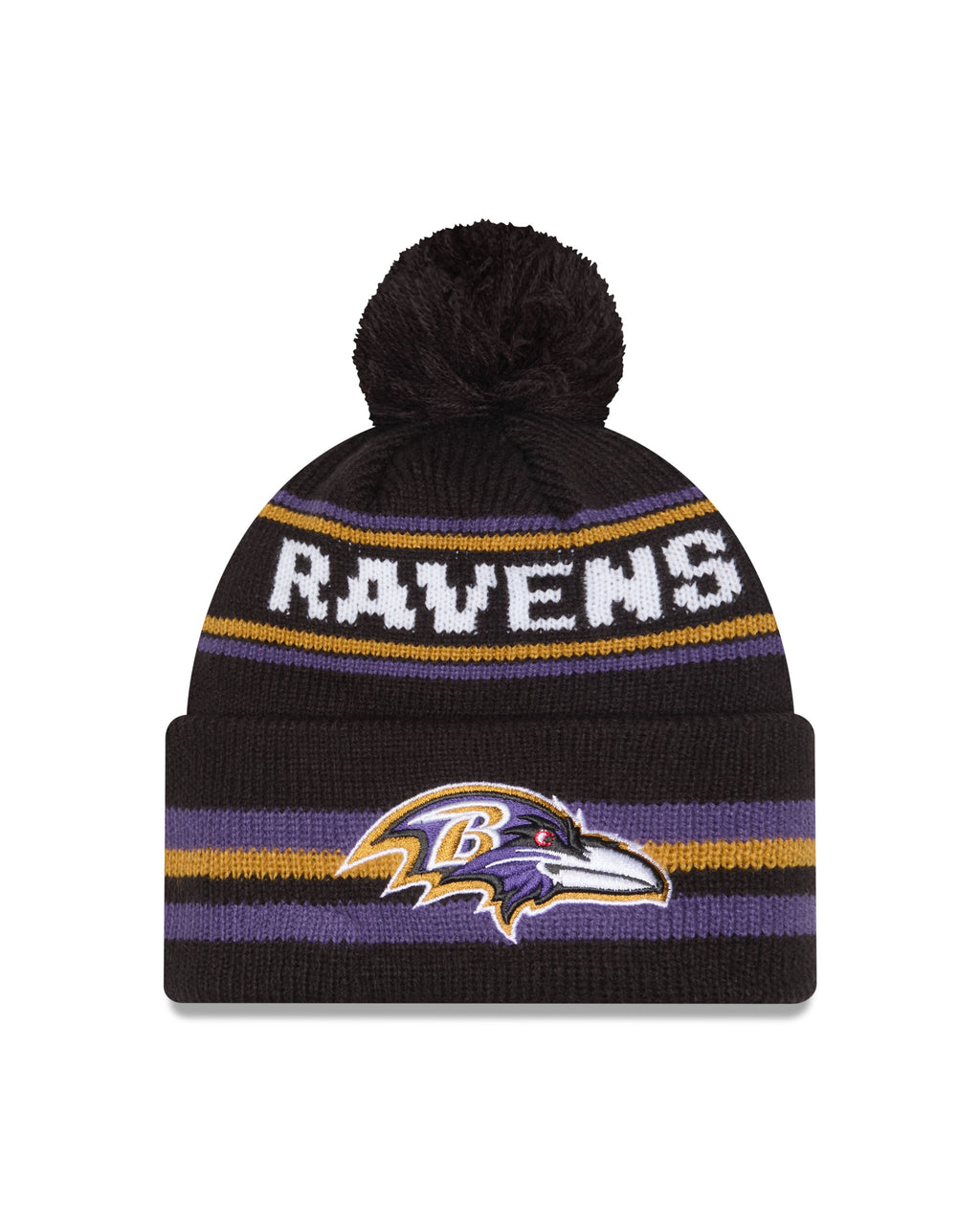 NFL Knit Hat Pom Classic Ravens