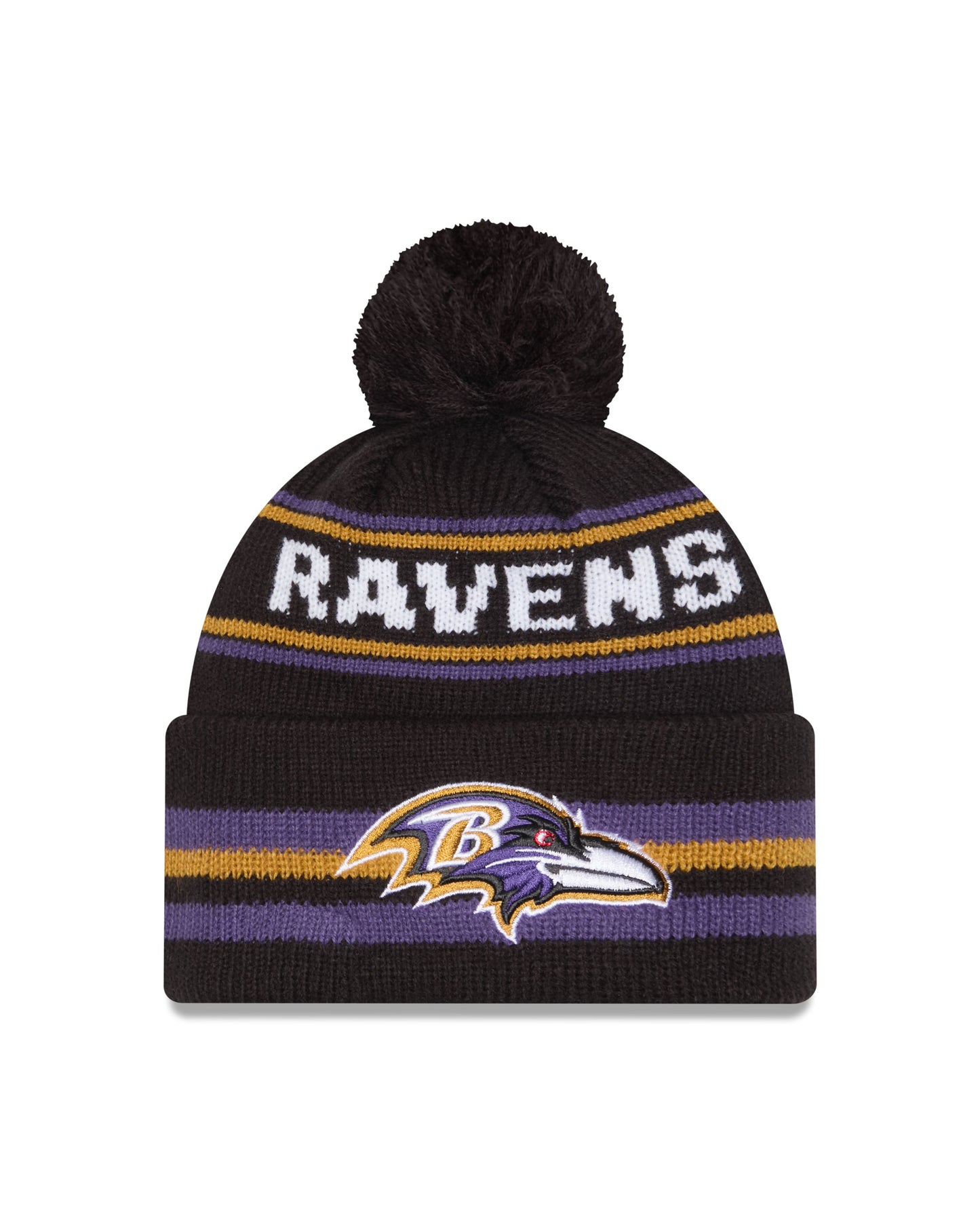 NFL Knit Hat Pom Classic Ravens