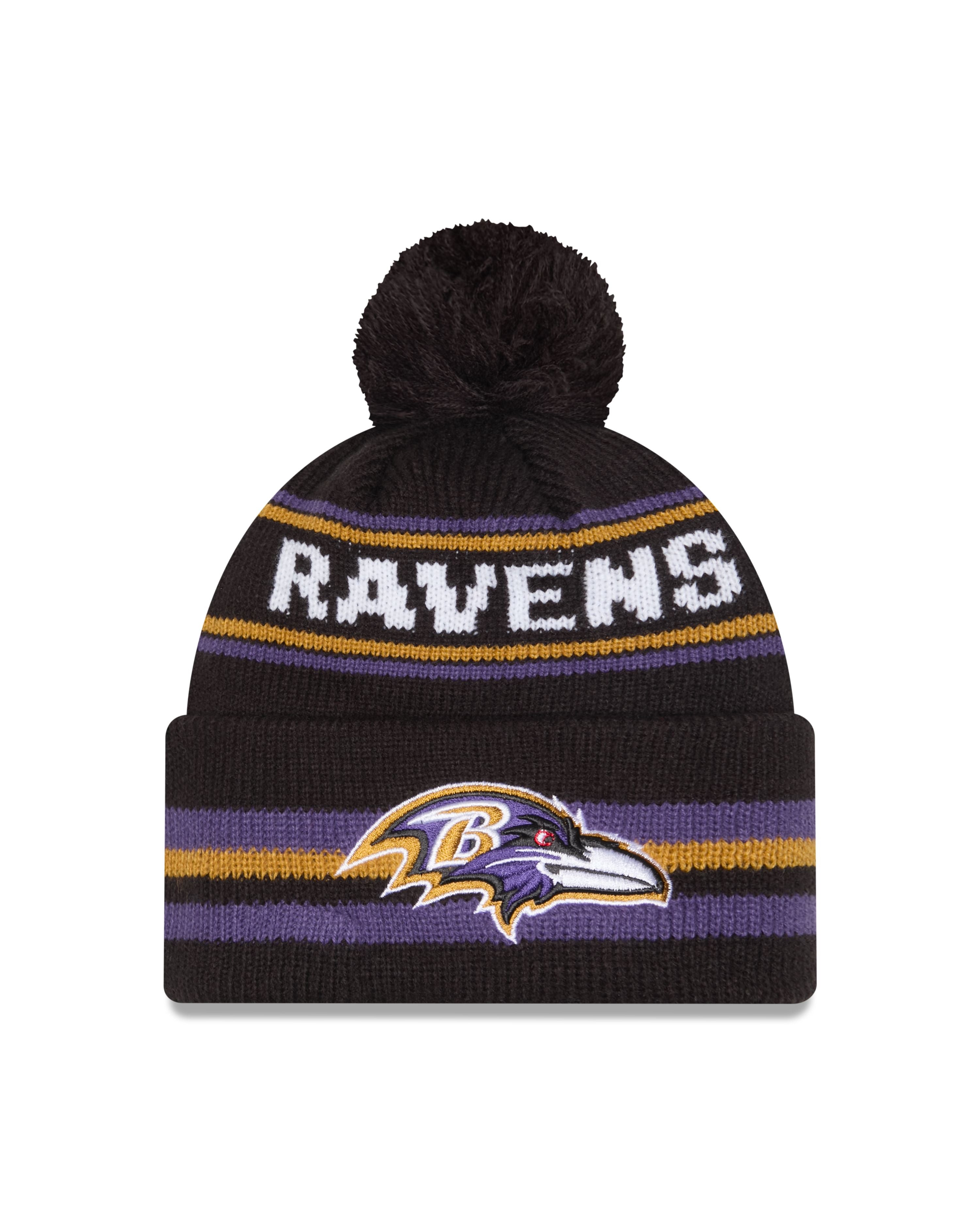 NFL Knit Hat Pom Classic Ravens
