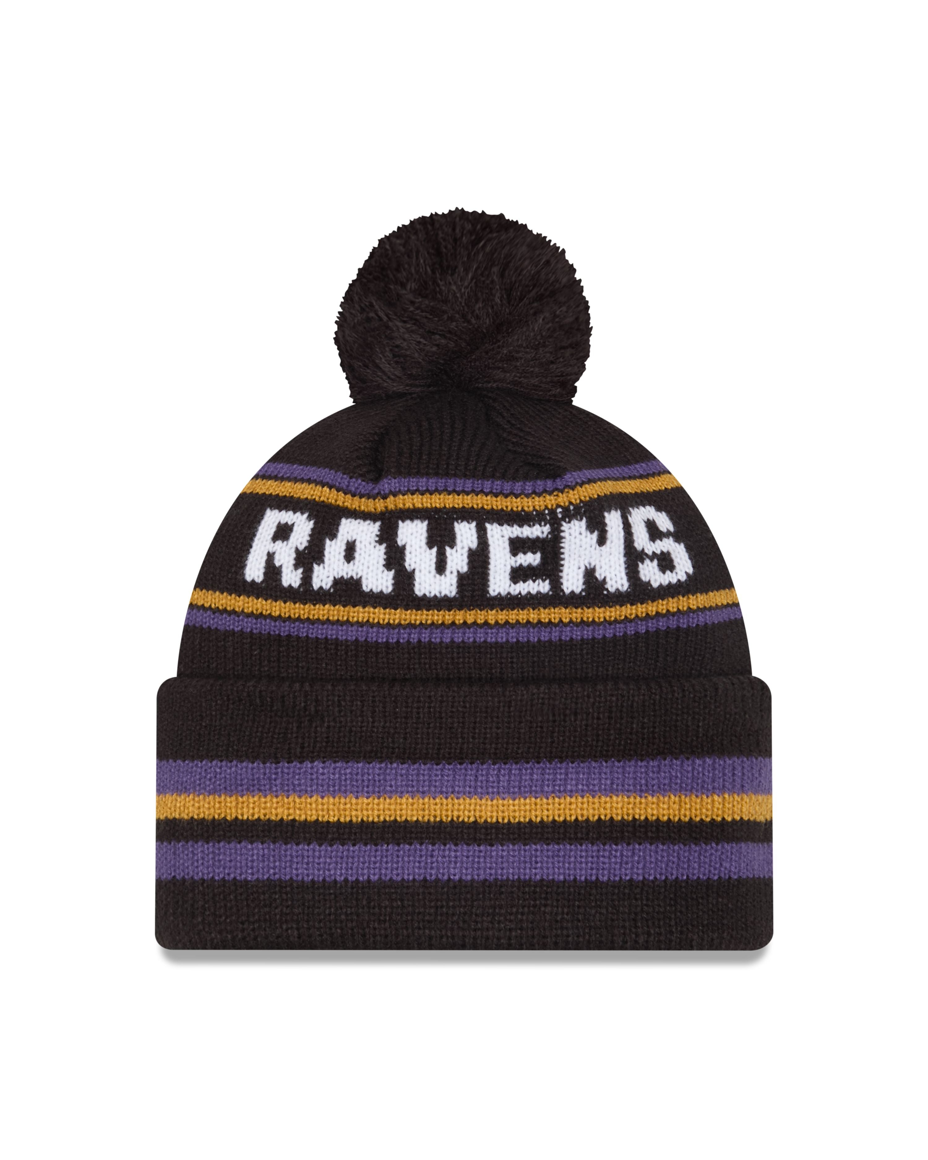 NFL Knit Hat Pom Classic Ravens