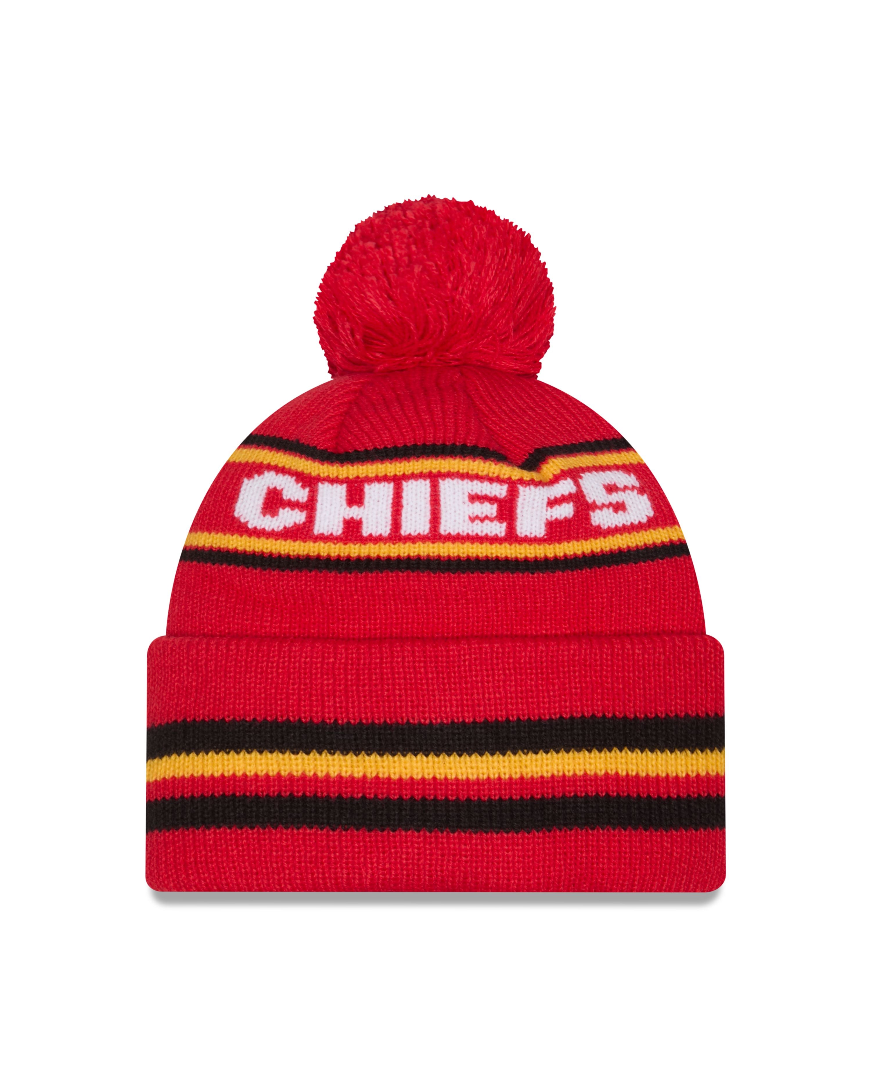 NFL Knit Hat Pom Classic Chiefs