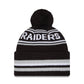 NFL Knit Hat Pom Classic Raiders