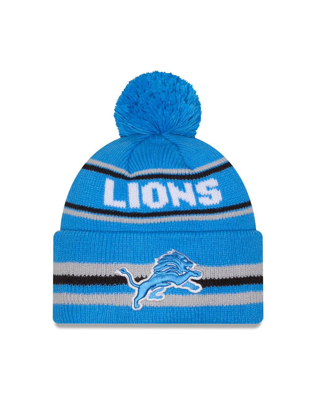 NFL Knit Hat Pom Classic Lions