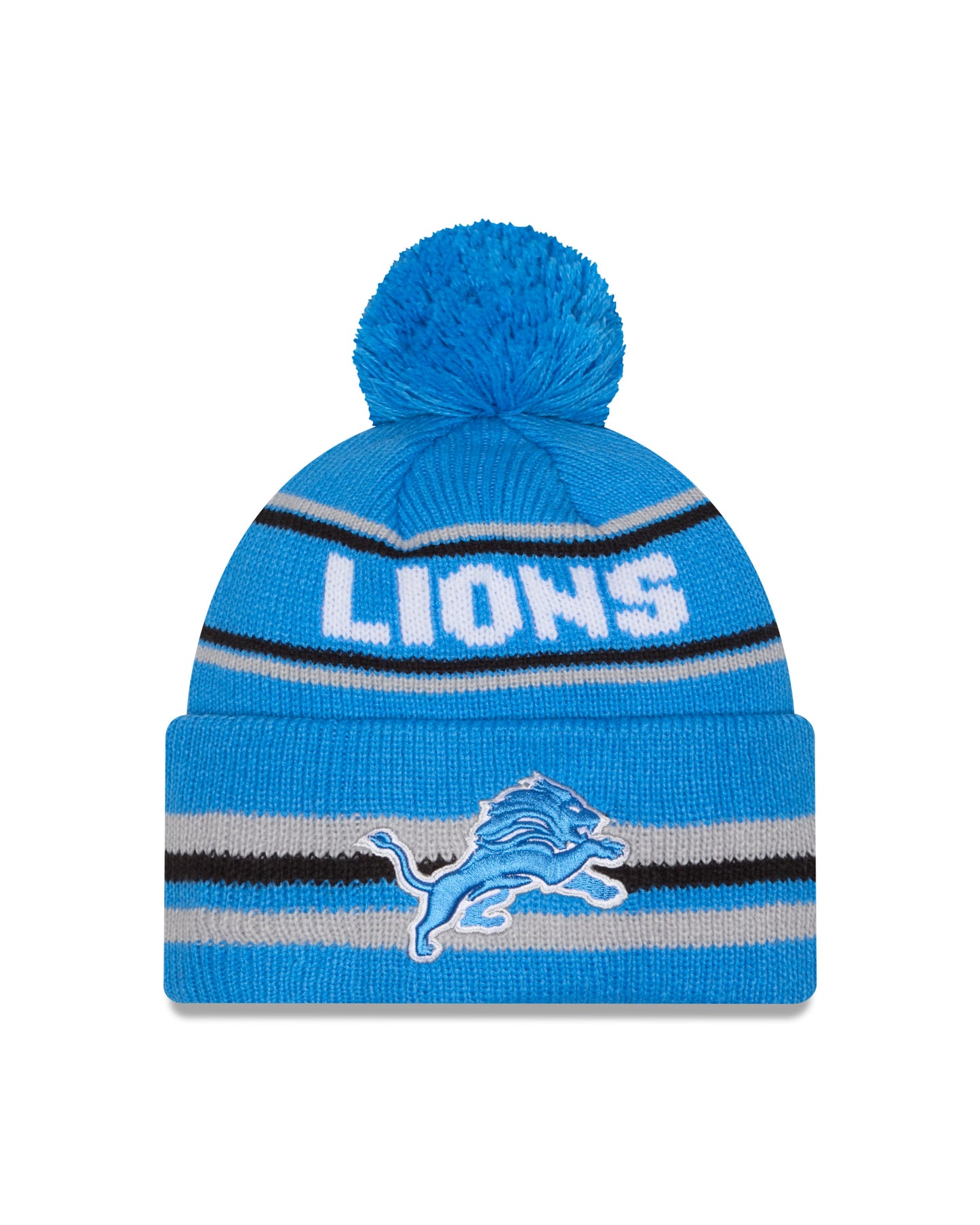 NFL Knit Hat Pom Classic Lions