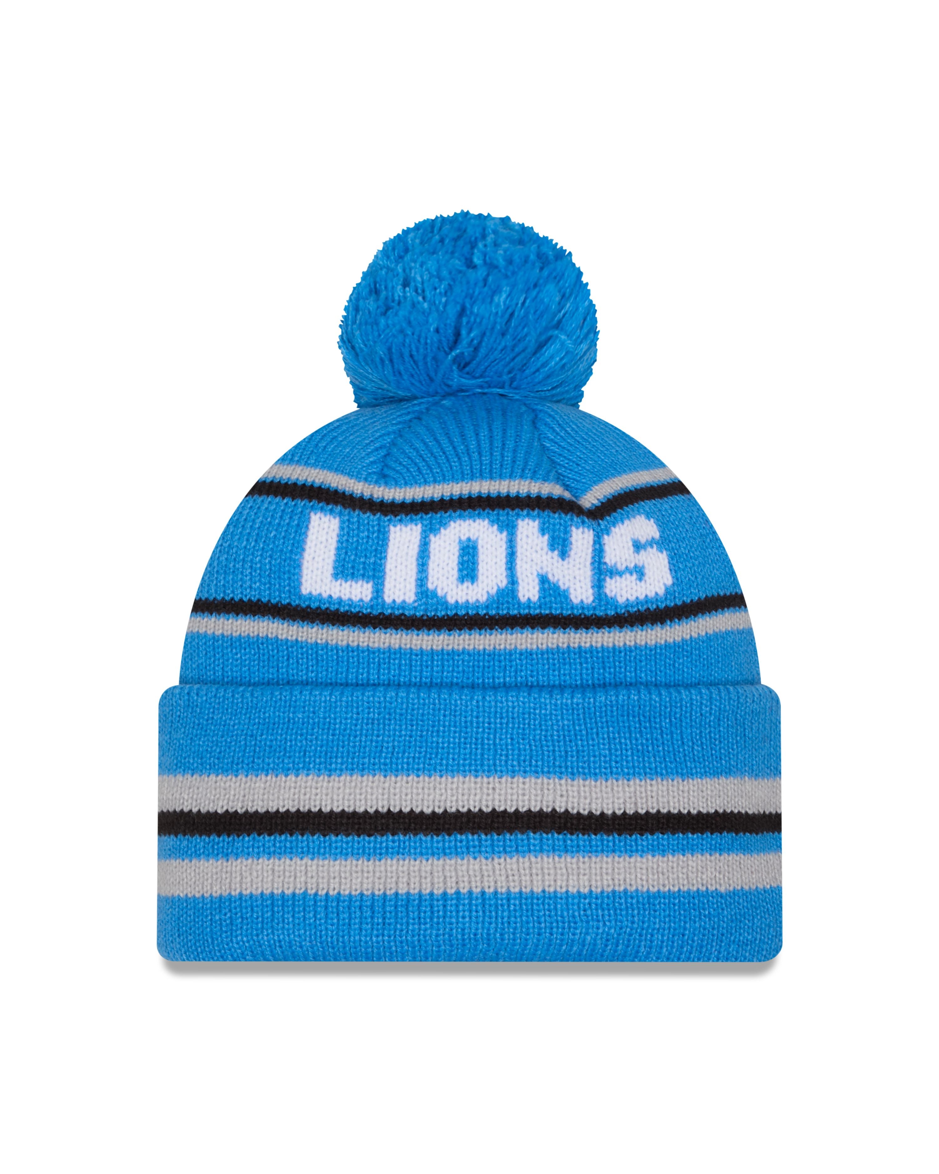 NFL Knit Hat Pom Classic Lions