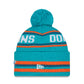 NFL Knit Hat Pom Classic Dolphins