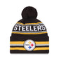NFL Knit Hat Pom Classic Steelers