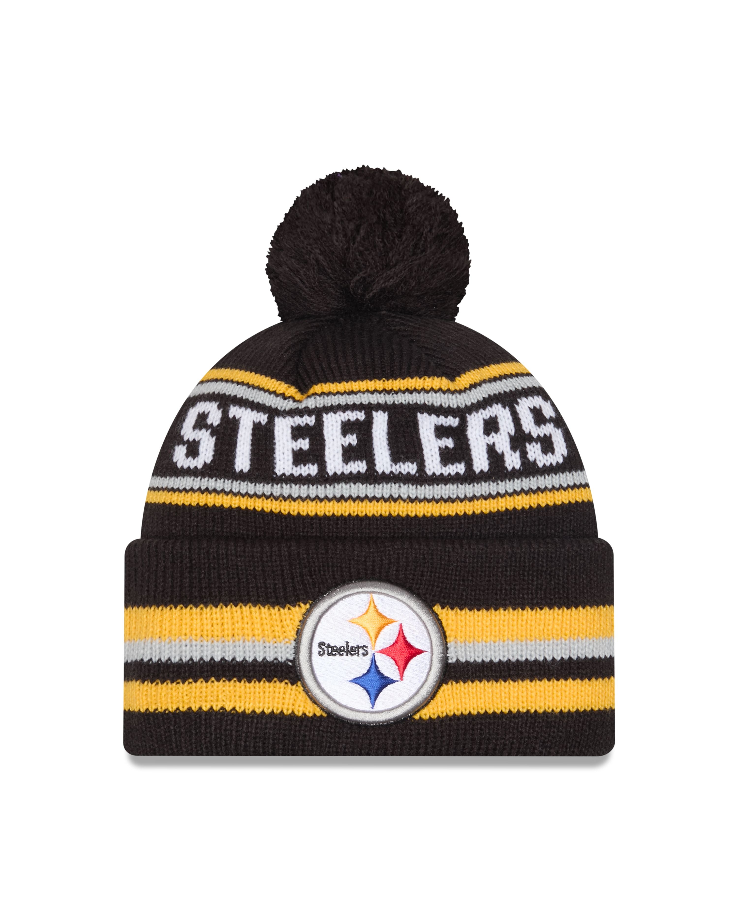 NFL Knit Hat Pom Classic Steelers