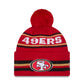 NFL Knit Hat Pom Classic 49ers