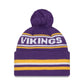 NFL Knit Hat Pom Classic Vikings