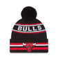 NBA Knit Hat Pom Classic Bulls
