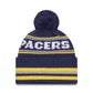 NBA Knit Hat Pom Classic Pacers