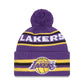 NBA Knit Hat Pom Classic Lakers
