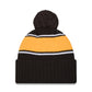 NHL Knit Hat Cuffed Pom Bold Bruins