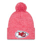 NFL Knit Hat Pom Marled Chiefs