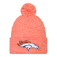 NFL Knit Hat Pom Marled Broncos