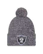 NFL Knit Hat Pom Marled Raiders