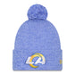 NFL Knit Hat Pom Marled Rams