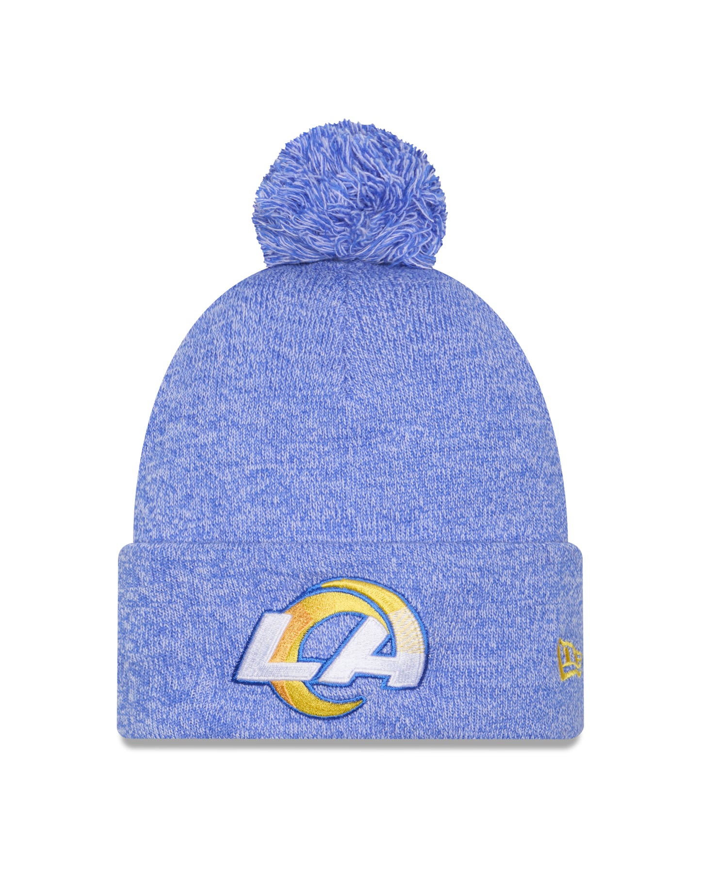 NFL Knit Hat Pom Marled Rams