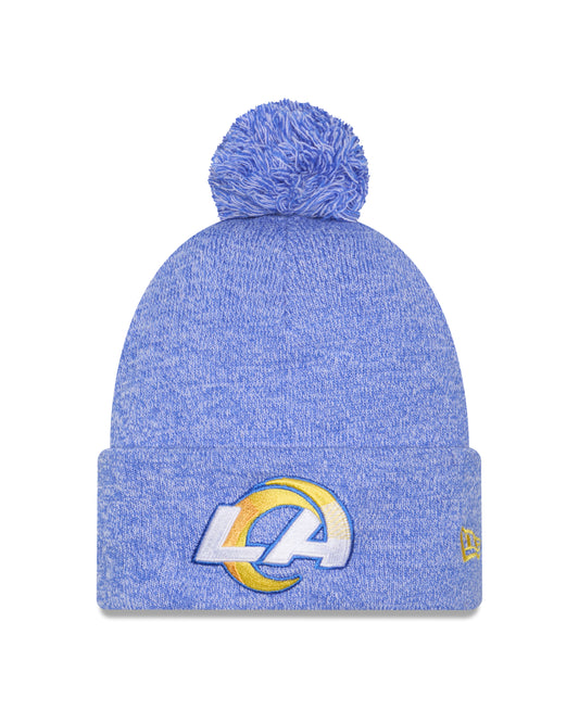 NFL Knit Hat Pom Marled Rams