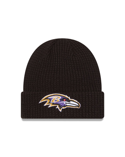 NFL Knit Hat Waffle Ravens