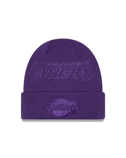 NBA Knit Hat Tonal Beanie Lakers