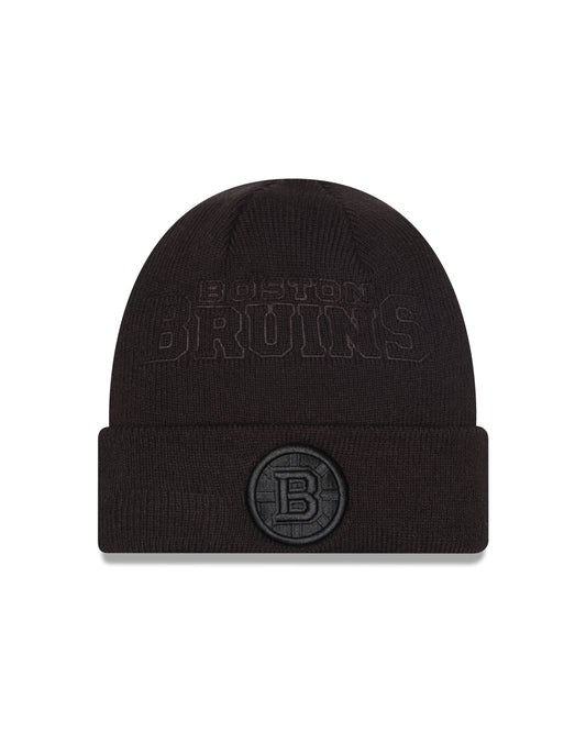 NHL Knit Hat Tonal Beanie Bruins