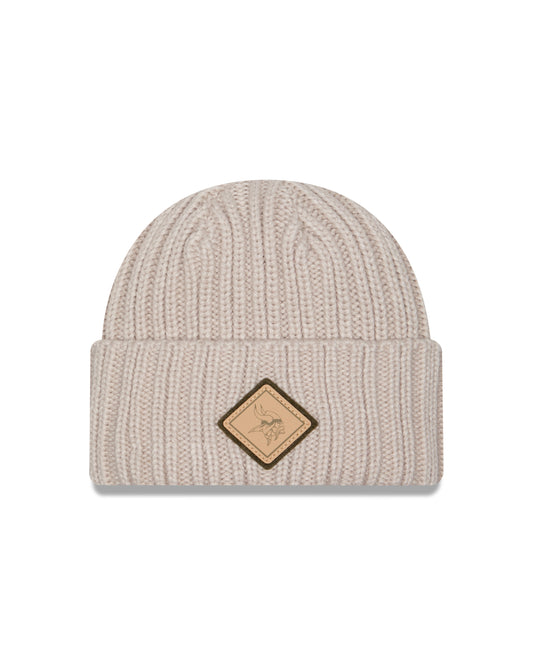NFL Knit Hat Applique Beanie Vikings