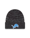 NFL Knit Hat Reflective Black Beanie Lions