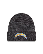 NFL Knit Hat Reflective Black Beanie Chargers