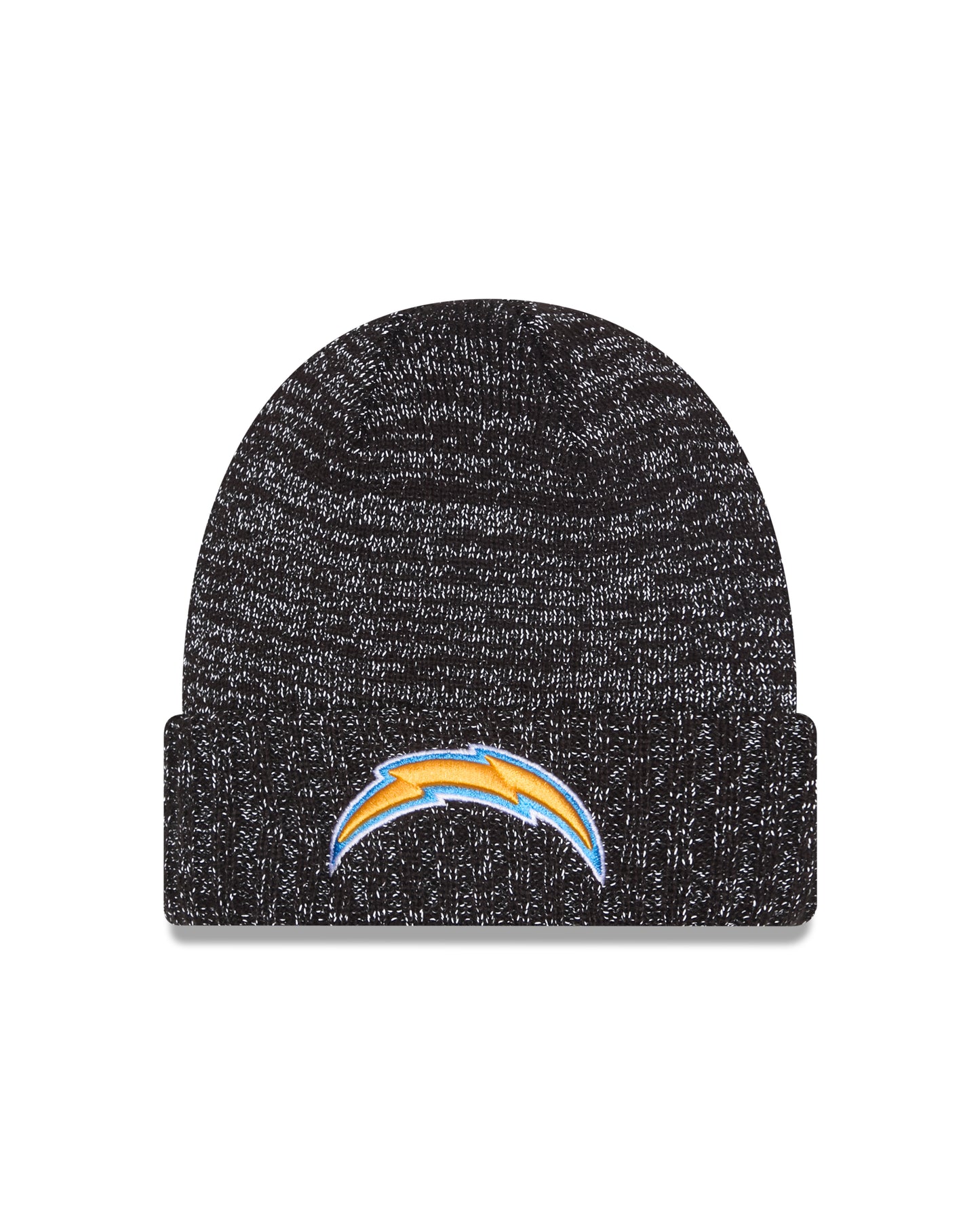 NFL Knit Hat Reflective Black Beanie Chargers
