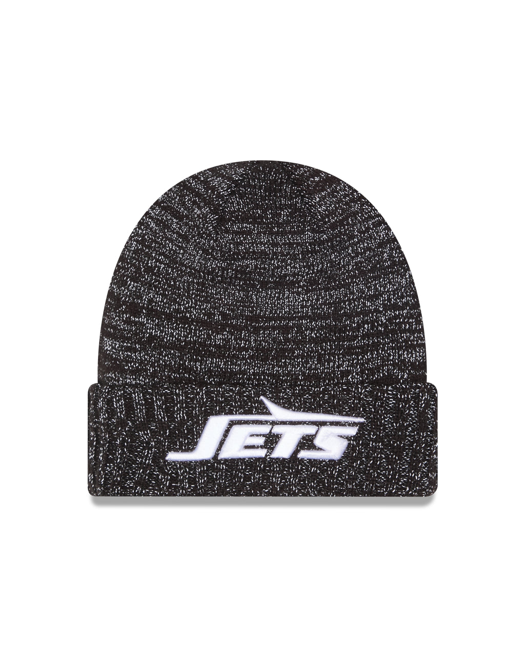 NFL Knit Hat Reflective Black Beanie Jets