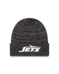 NFL Knit Hat Reflective Black Beanie Jets