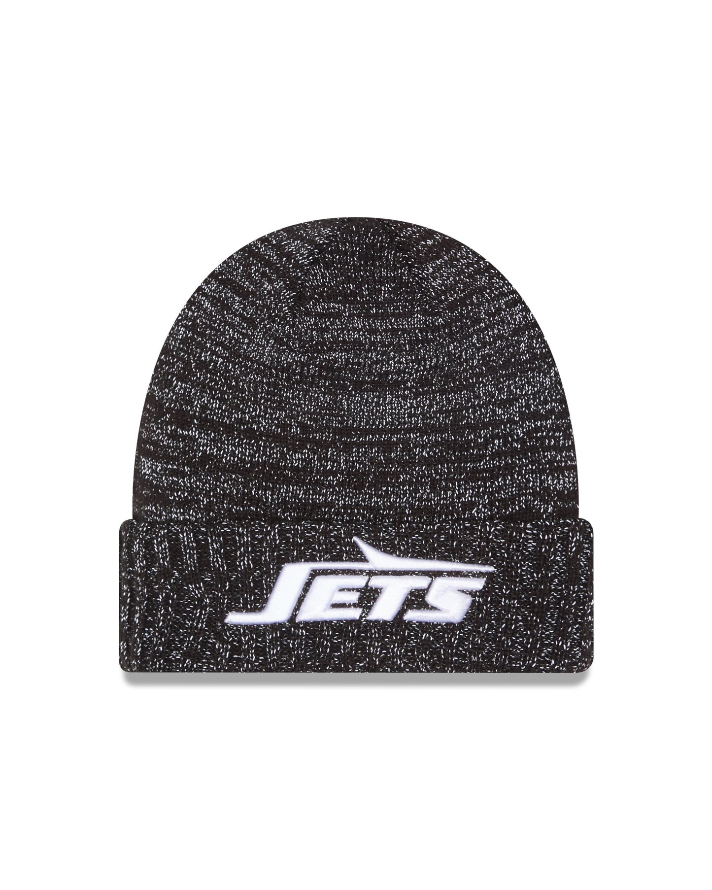 NFL Knit Hat Reflective Black Beanie Jets