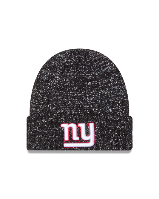 NFL Knit Hat Reflective Black Beanie Giants