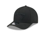 NFL Hat 940 Snapback A-Frame M-Crown Tonal Black Patriots
