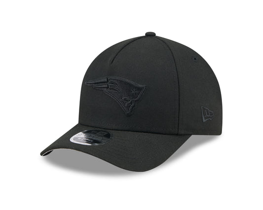 NFL Hat 940 Snapback A-Frame M-Crown Tonal Black Patriots