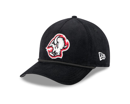 NHL Hat 940 A-Frame M-Crown Corduroy Vintage 1996-2007 Logo Sabres