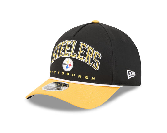 NFL Hat 940 Snapback A-Frame M-Crown Rope Steelers