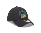 NFL Hat 3930 Black Night Packers