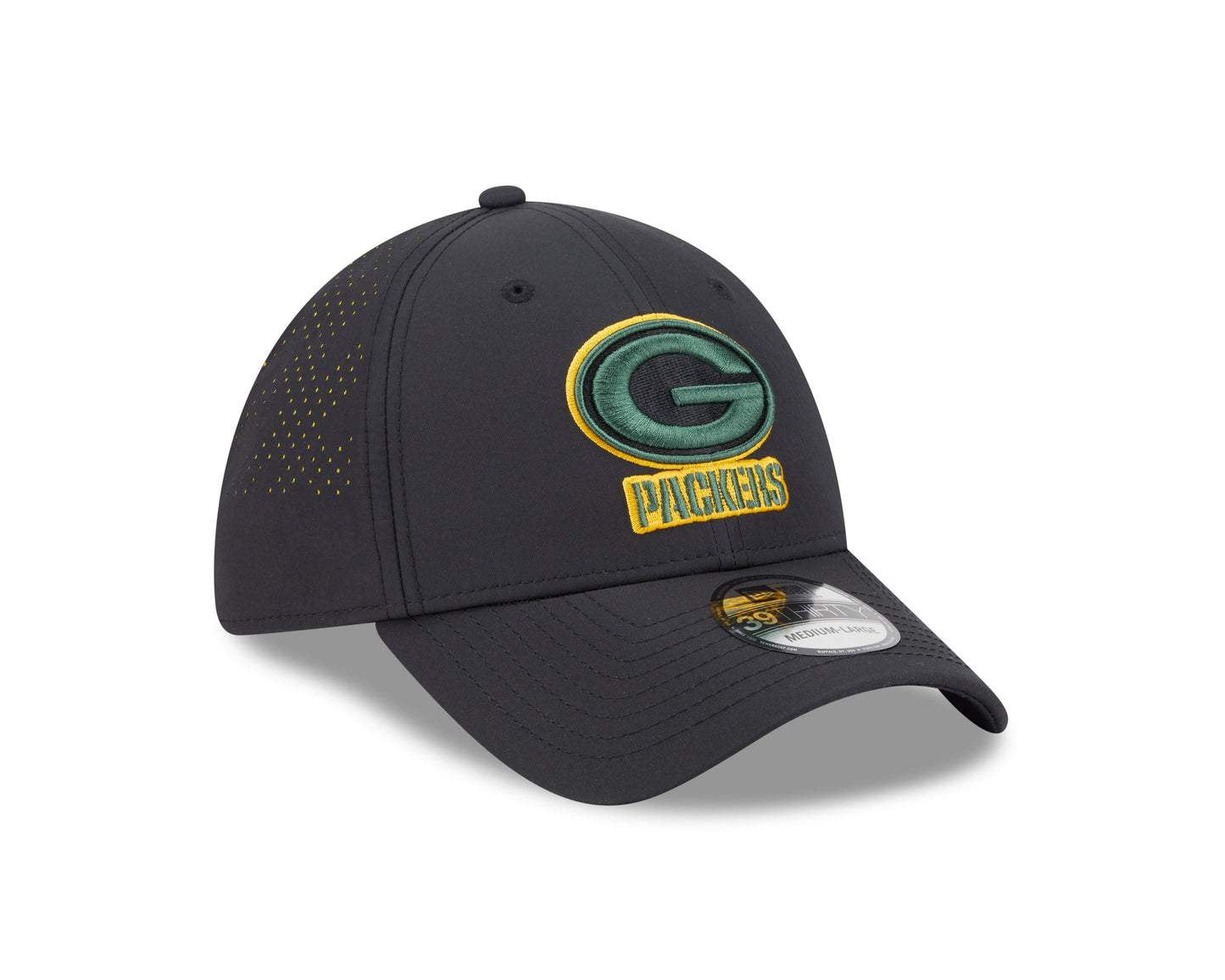 NFL Hat 3930 Black Night Packers