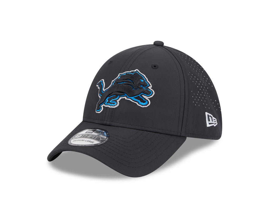 NFL Hat 3930 Black Night Lions