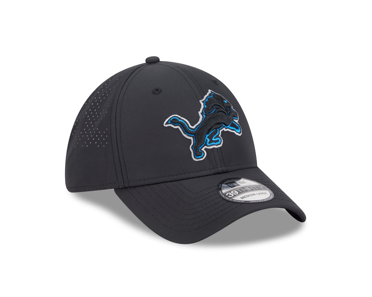 NFL Hat 3930 Black Night Lions