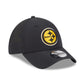 NFL Hat 3930 Black Night Steelers