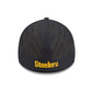 NFL Hat 3930 Black Night Steelers