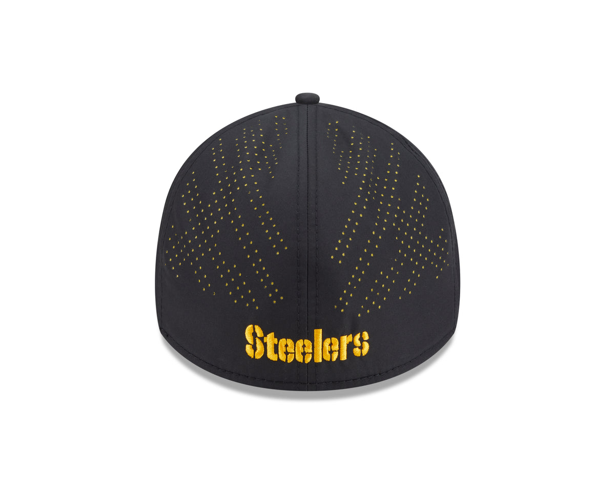 NFL Hat 3930 Black Night Steelers