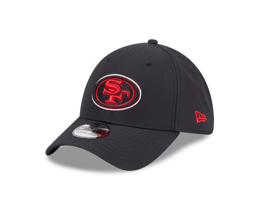 NFL Hat 3930 Black Night 49ers