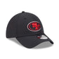 NFL Hat 3930 Black Night 49ers